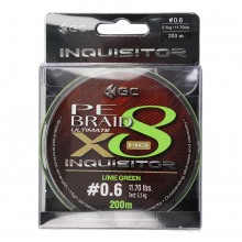 Шнур GC Inquisitor PE X8 200м LG #0.6