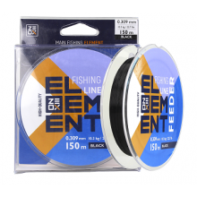 Волосінь Zeox Element Feeder 150м BK 0.205мм