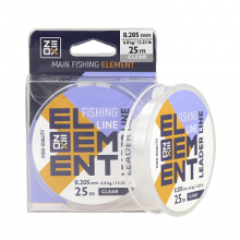 Леска Zeox Element Leader 25м CL 0.128мм