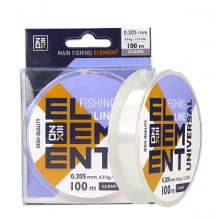 Леска Zeox Element Universal 100м CL 0.128мм