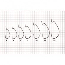 Гачок GC Offset Wоrm 4094BN №1(100шт)