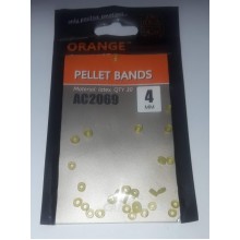  ORANGE  код 2069 Резинка для пеллетса 4мм 30шт.
