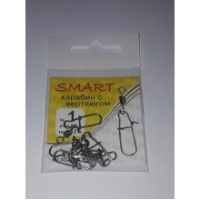 Вертлюг с карабином SMART № 1 Вертлюг с карабином SMART № 1