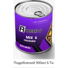 Микс 6-ти зерен 900мл ж/б натурал дробленый