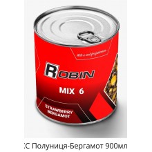 Микс 6-ти зерен 900мл ж/б клубника бергамот