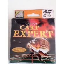 Леска CARP EXPERT 150 МЕТРОВ 0.27 CARBOM 11кг