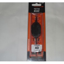 Монтаж 125карповый (МЕТОД BOAT) 2крючокa №4