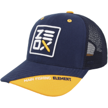 Кепка Zeox Trucker синя з сіткою